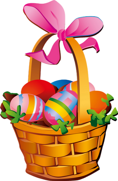 Panier D Oeufs De P Ques Png Tube Easter Eggs Png