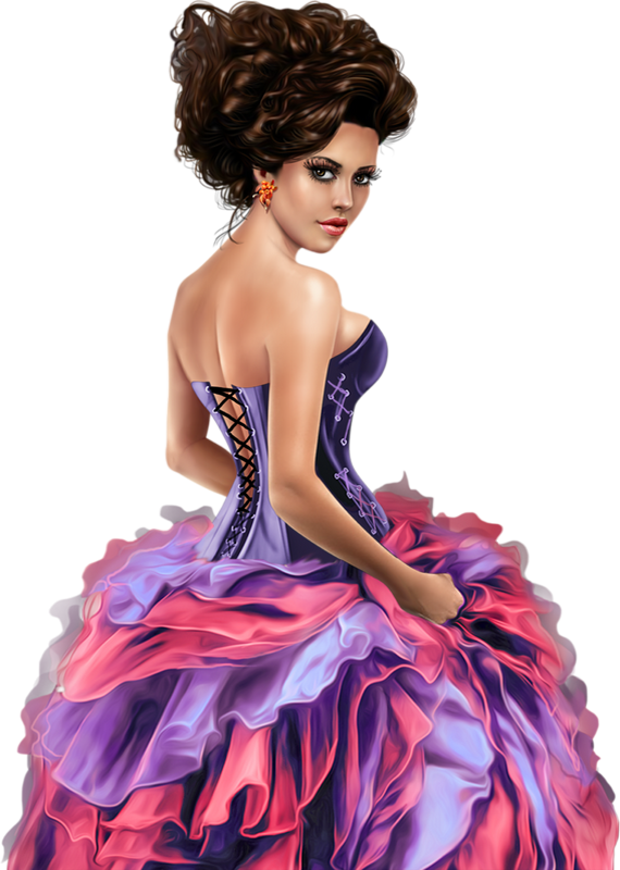 Tube Png Femme Jolie Robe Pretty Woman Png Drawing