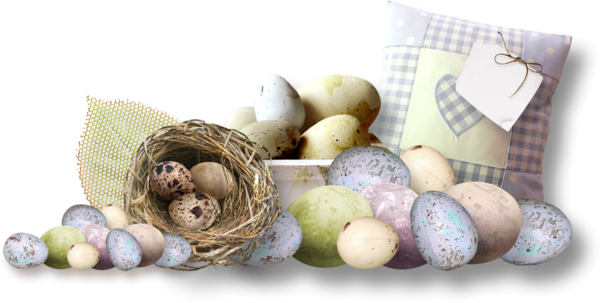 Tube Png Oeufs De P Ques Easter Cluster Eggs Ostern