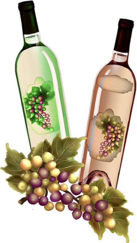 Tube Bouteilles De Vin, Raisin - Bottles Of Wine Png - Wein