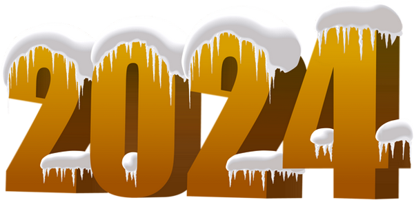 ❄️ Nouvel An, 2024 png, Bonne Année - New Year clipart