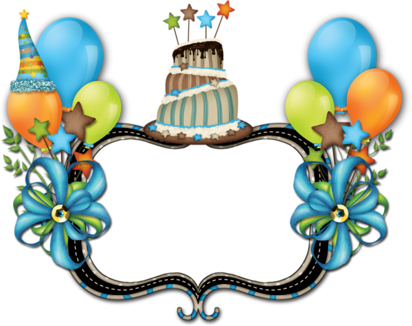 geburtstag clipart rahmen