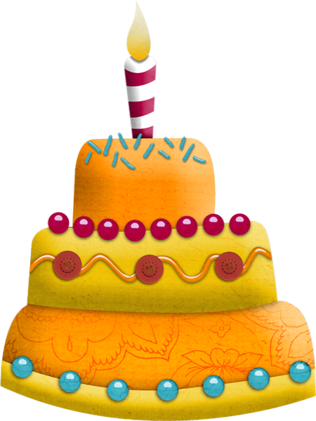 Une Bougie D'anniversaire Cute Colorful # 5 Pour Votre Gâteau