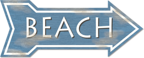 Pancarte png : tube mer, plage, vacances - Beach, sea