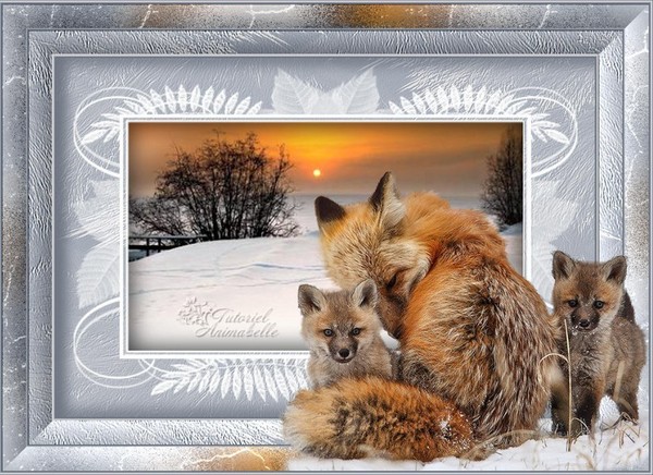 ❄️ Création & TUTO hiver d'Animabelle - Winter image ❄️