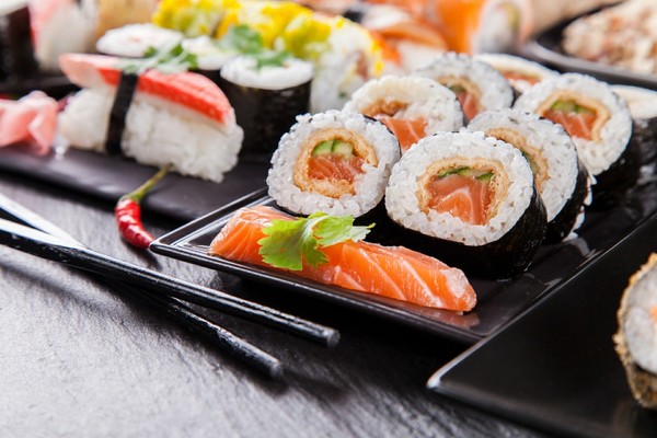 Fond d'écran aliments d'Asie, sushi _ Asia food wallpaper