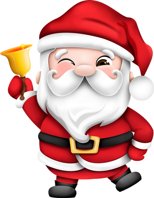 ❄️ Tube Noël, dessin Père Noël png . Santa clipart ❄️