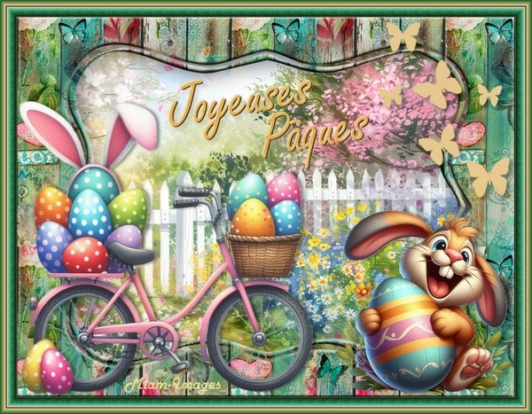 ✿ Création Joyeuses Pâques, printemps - Easter image ✿