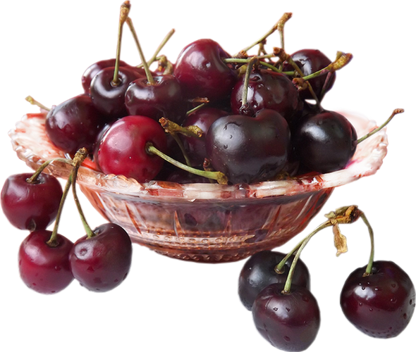 Cerises png, tube - Cerezas - Cherries png - Kirschen 