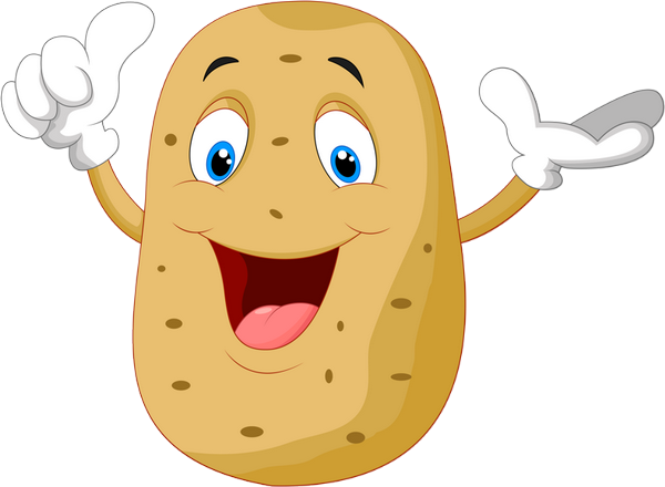 Cartoon patate, pomme de terre png - Potato clipart, food - Centerblog