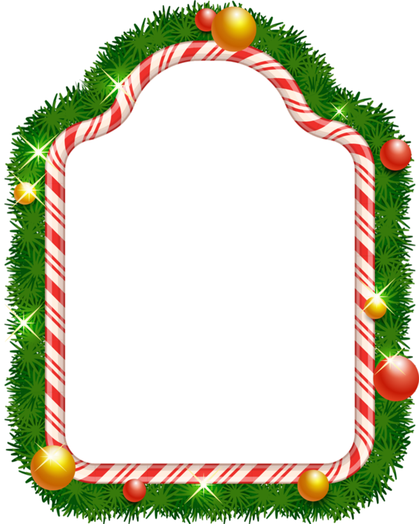 ❄️ Tube Noël, cadre png, étiquette - Christmas frame png