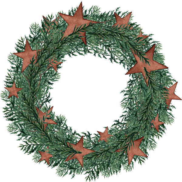 Couronne de Noël png - Christmas wreath png, Holidays