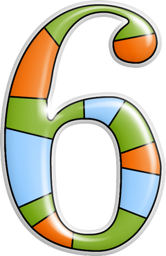 Chiffre 6 png transparent Number 6 png, scapbook