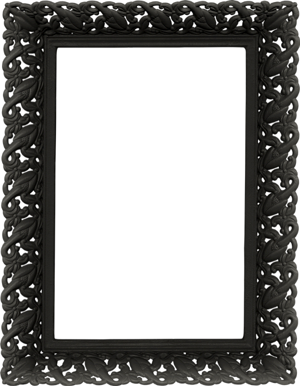 Cadre noir png - Rahmen - Black frame - Marco png