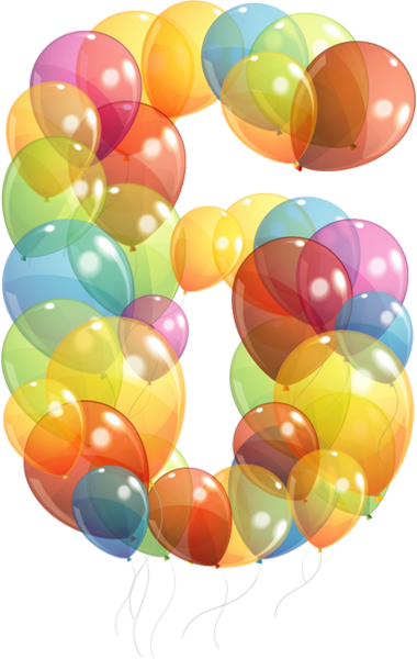 Ballons d'anniversaire png : 6 - Birthday balloons png