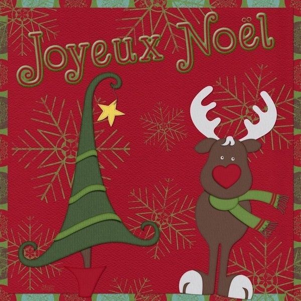 Joyeux Noël, carte de Noël - Christmas - Natale - Navidad