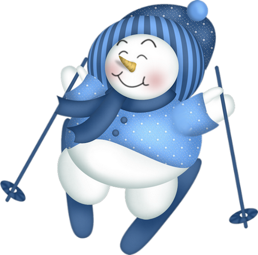 Tube Bonhomme De Neige Ski Snowman Png Winter