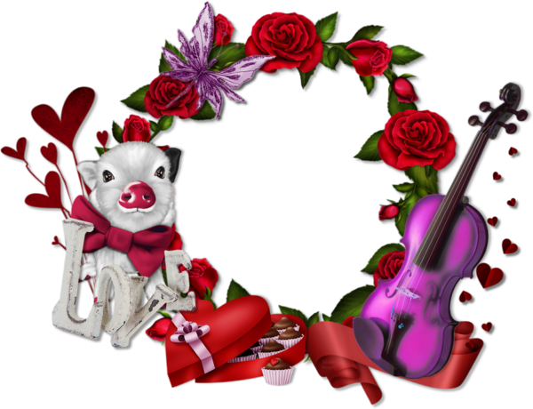 cadre st valentin png valentine frame - Page 2