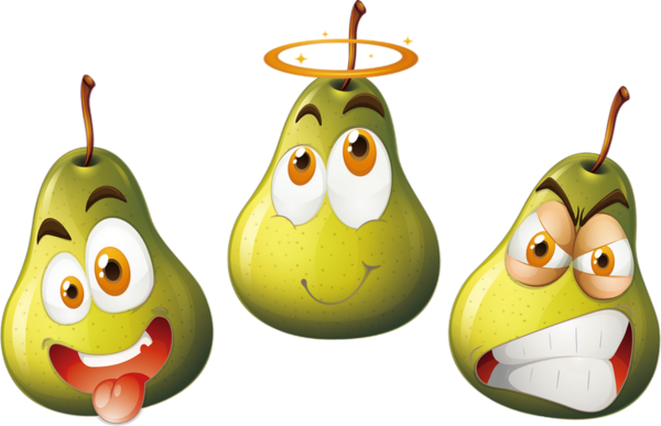Tube fruit, poires png, dessin - Funny fruits png, cartoon Tube fruit, poires png, dessin - Funny fruits png, cartoon