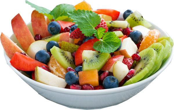 salade de fruits avec glace png