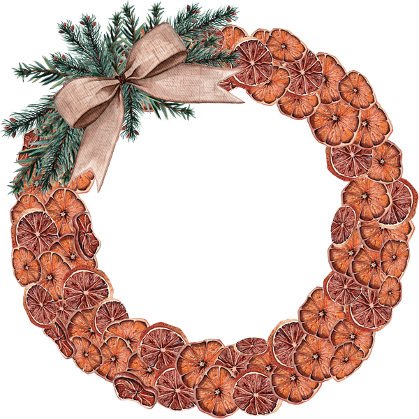 Noël : couronne png - Holidays, Christmas wreath png