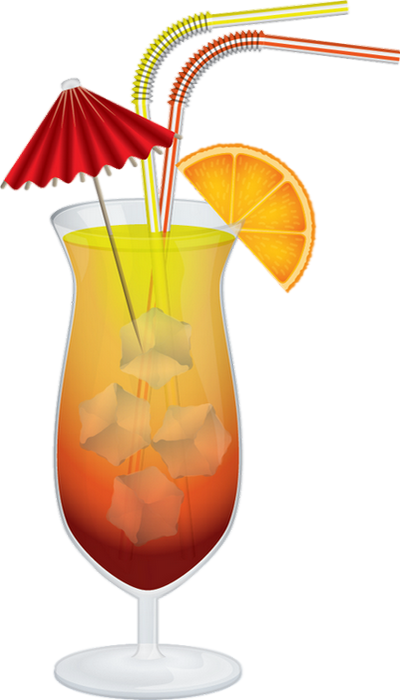 Tube Boisson, Cocktail Png, Breuvage / Drink Vector Png