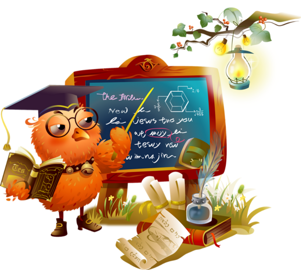 clipart de professeur de hibou