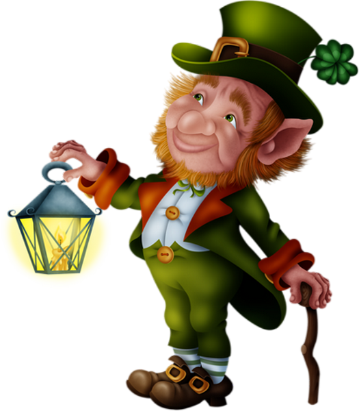 ♣ Tube Png St Patrick 17 Mars Irish Leprechaun Png ♣