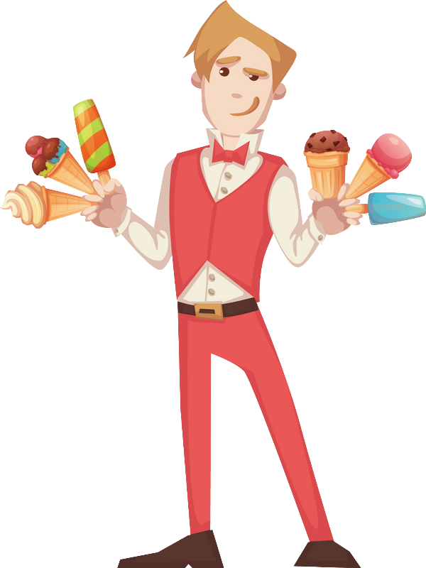 Marchand De Glaces : Dessin Png, Tube - Ice Cream Clipart