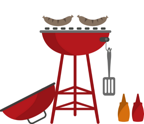 Gril barbecue, dessin png, tube, BBQ party, grillades Gril barbecue, dessin png, BBQ party, grillades, clipart