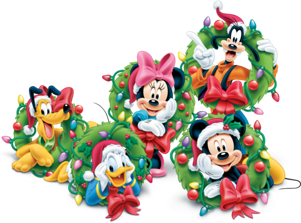 ❄️ Disney Noël, Mickey et ses amis png . Christmas ❄️