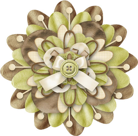 Scrapbooking : fleur png ; Digital scrapbook, flower png