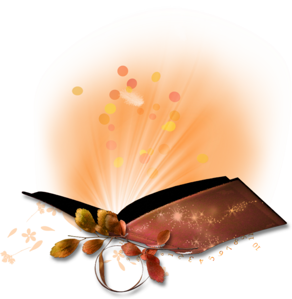 Tube automne, livre png - Fall, Autumn cluster, book png