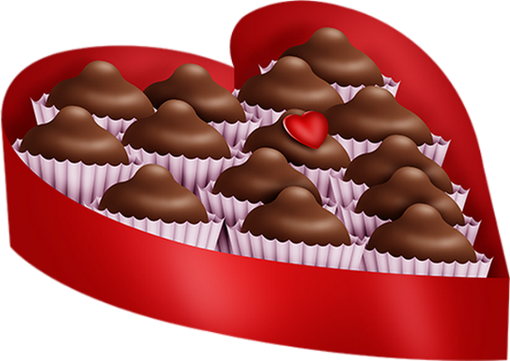 ♥ Boite De Chocolats Png Valentines Day Chocolate ♥