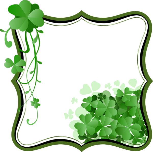 ♣ Cadre Png Pour Créa StPatrick ♣ StPatrick Frame Png ♣