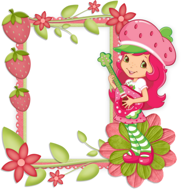 Cadre Charlotte Aux Fraises ; Strawberry Shortcake Png - Centerblog