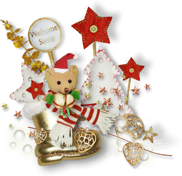 Noël cluster png Weihnachten Christmas cluster