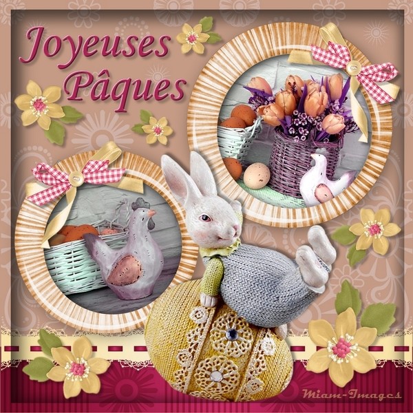 ✿ De très bonnes fêtes de Pâques à toutes et tous ✿