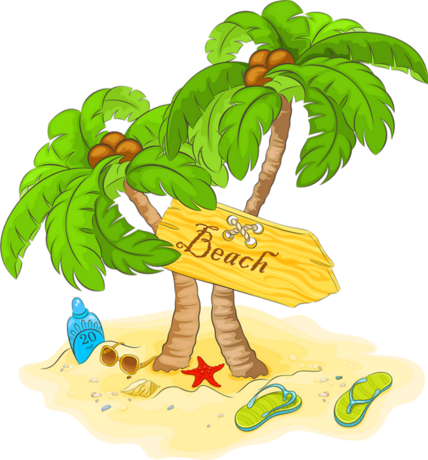 Vacances Dété Plage Png Tube Vacation Beach Clipart