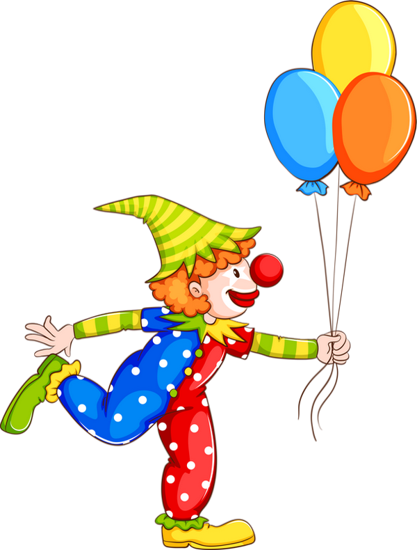 Tube Clown, Png Anniversaire, Cirque / Payaso Png, Circo