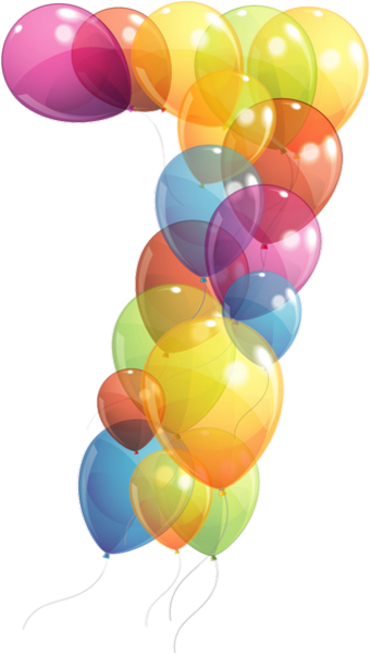 Ballons D Anniversaire Png 7 Birthday Balloons Png