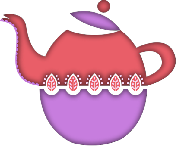 Tube théière, dessin png, vaisselle . Teapot clipart - 茶壶