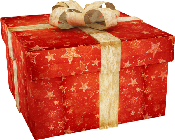 Cadeau de Noël png, boite - Gift - Regalo de Navidad png