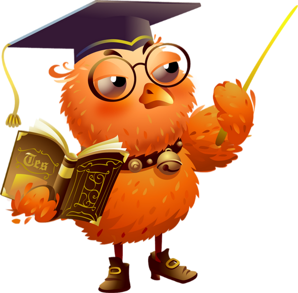 clipart de professeur de hibou