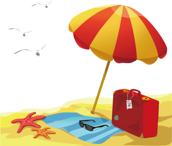 emballage pour les vacances clipart