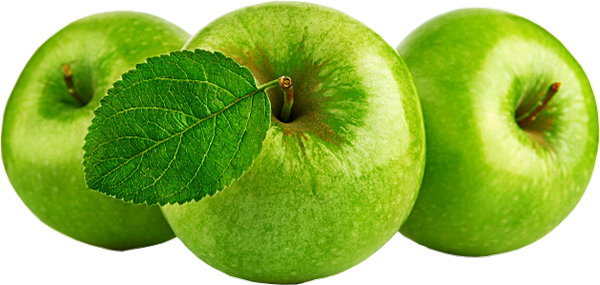 Pommes vertes png, tube fruit - Green apples png, fruits