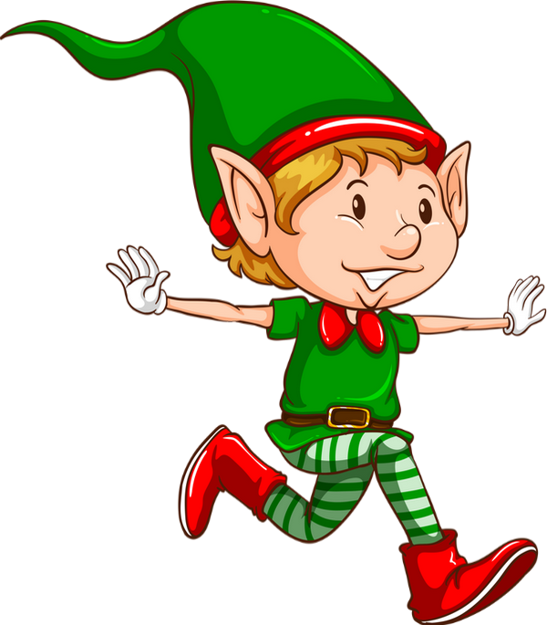 Personnage De Noël Lutin Png Christmas Elf Png 2544