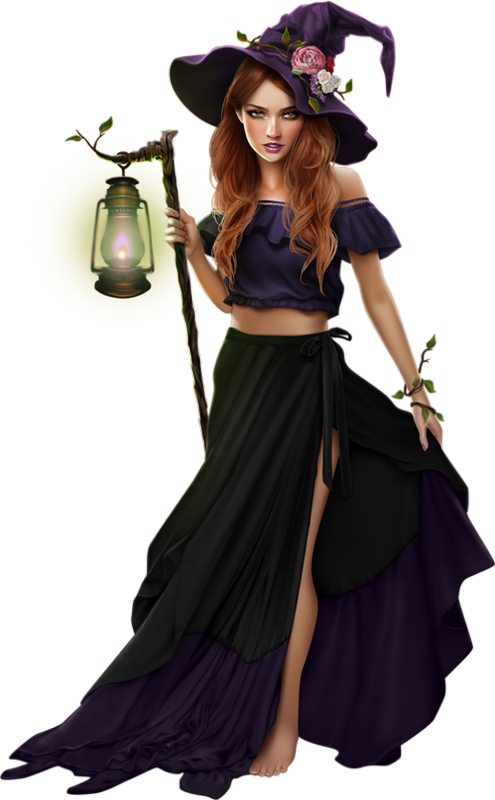 Sorcière Png Tube Halloween Pretty Witch Png Lantern 9700