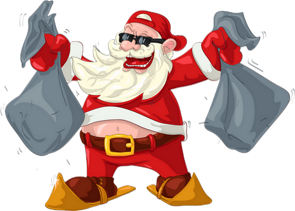 Père Noël png, tube - Santa png - Weihnachtsmann png