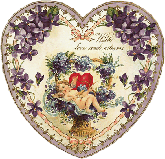 Coeur Vintage Png Valentine S Day Vintage Heart Png